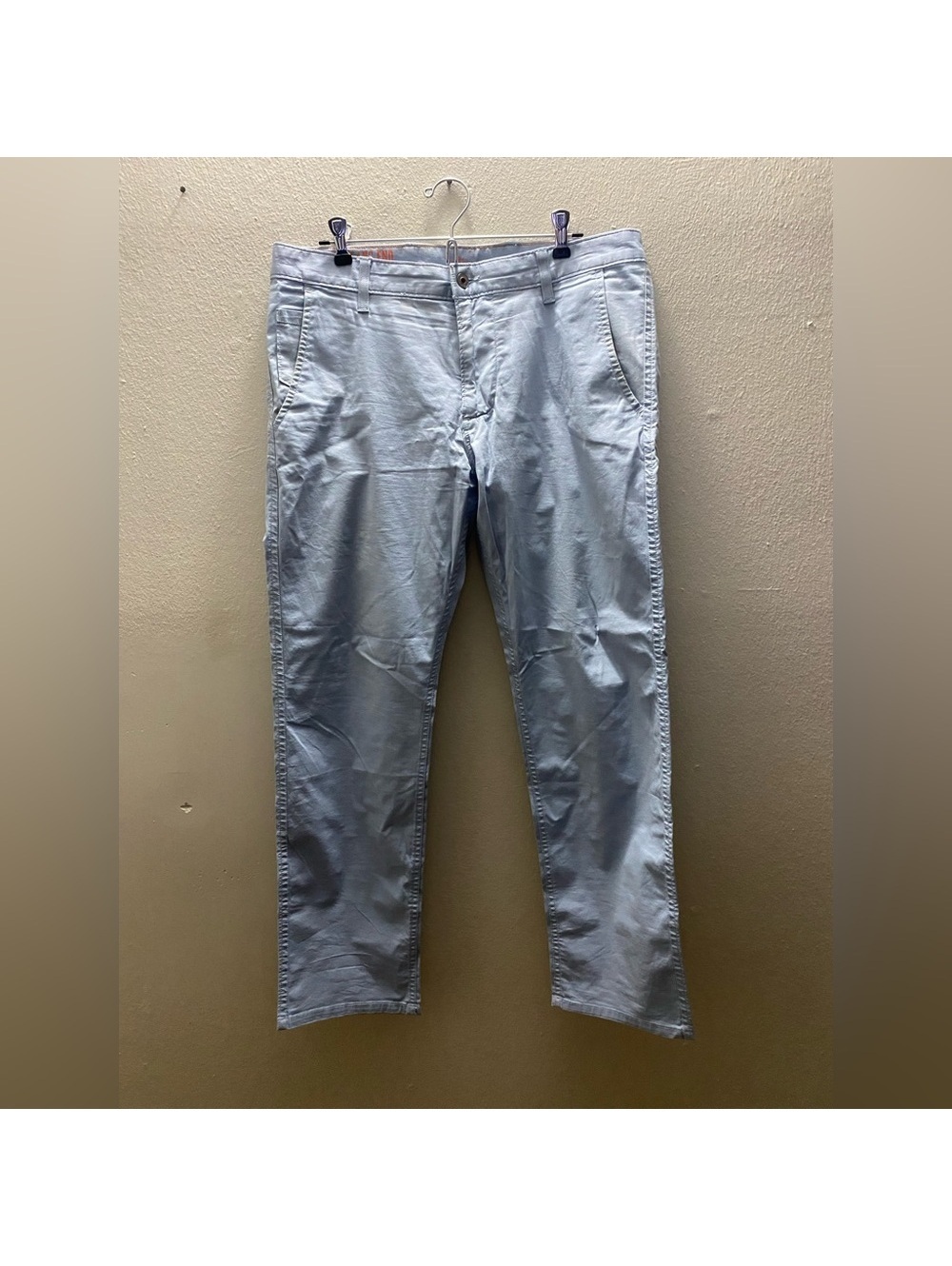 Mens Dockers Light Blue Khaki pants size 34x30 Tote9
